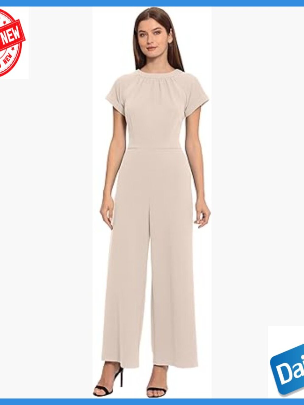 Size 8 Polyester Spandex Jumpsuit Workwear Office Event Guest Dress